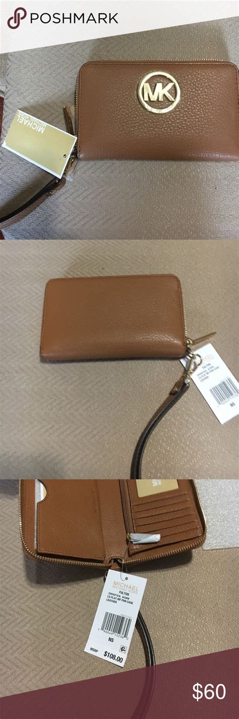 cell phone wallet wristlet michael kors|Michael Kors wristlet outlet.